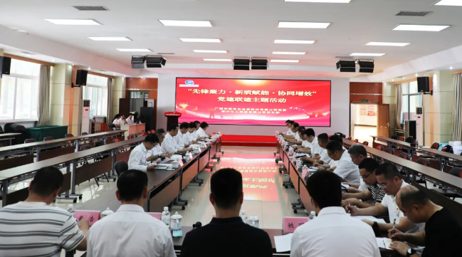 bv1946伟德官网与南化集团开展&ldquo;先锋聚力&middot;新质赋能&middot;协同增效&rdquo;党建联建主题活动
